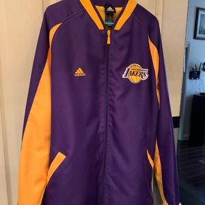 Adidas Lakers warm a Jacket